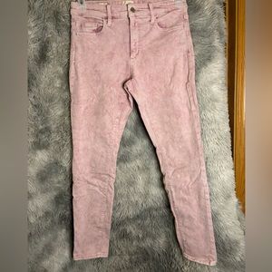 Universal Thread high rise skinny jeans dusty pink